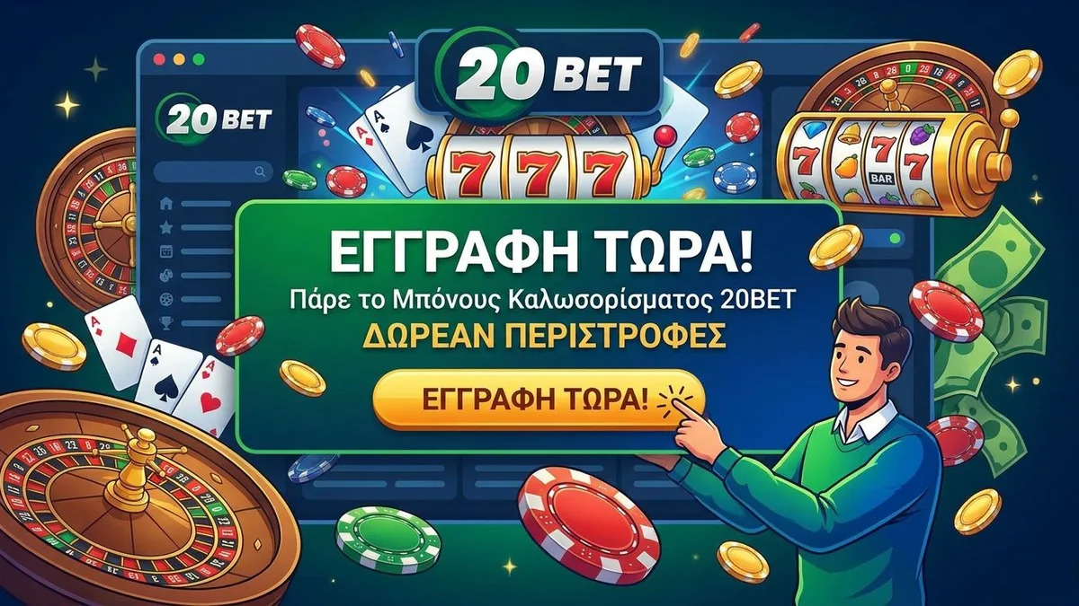 Εγγραφή με bonus